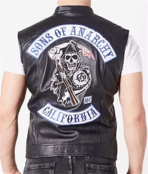 sons of anarchy jacket replica|sons of anarchy merchandise vest.